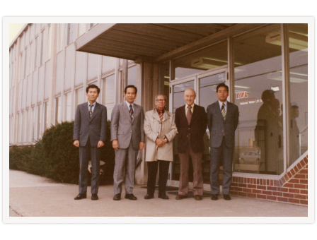 Historic photo of people associated with Kalsee CU